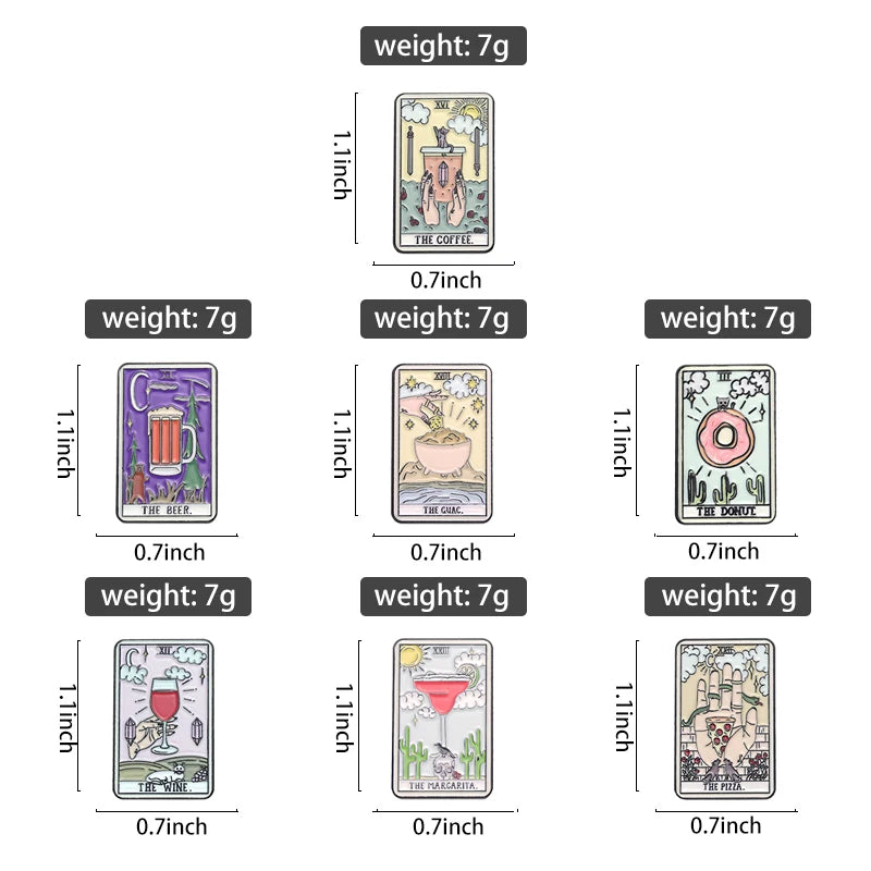 Tarot Pin Badge