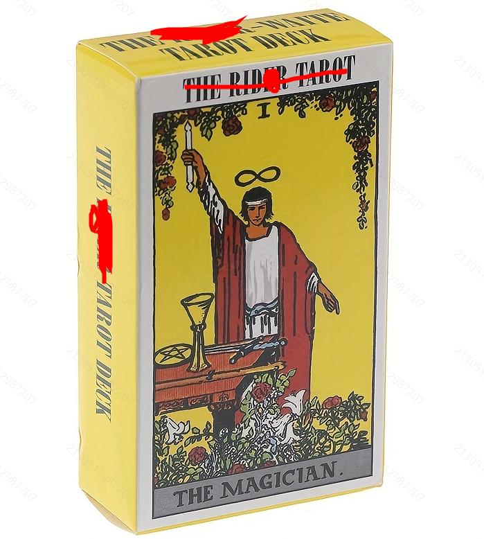 78 Sheets English Tarot Rider Waite - mystic academy