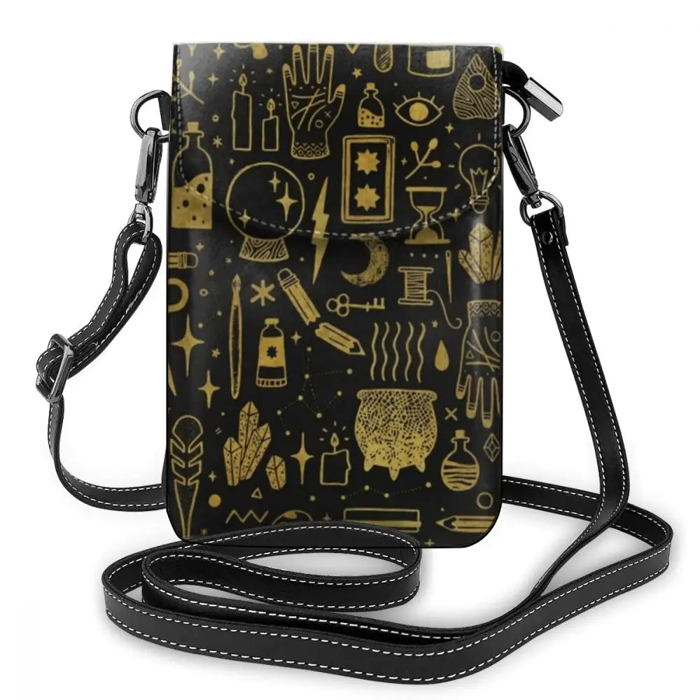 Tarot Shoulder Bag Tarot Leather Bag