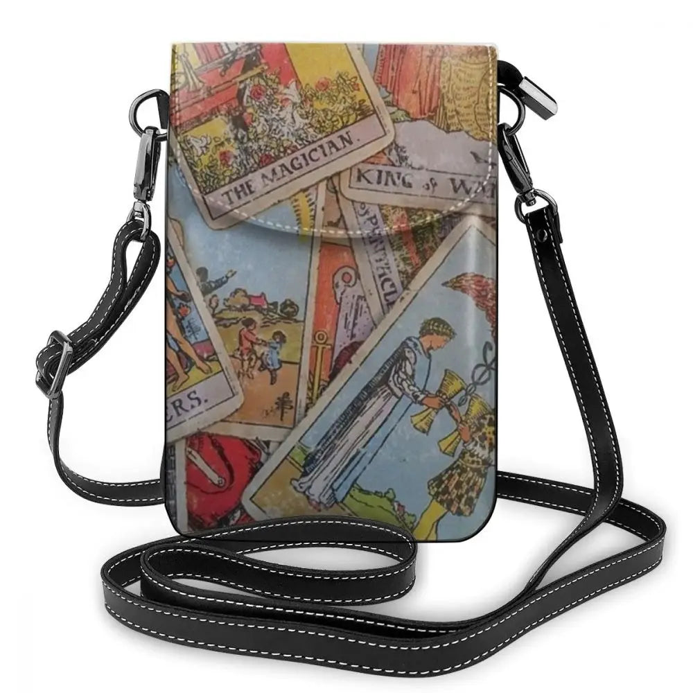 Tarot Shoulder Bag Tarot Leather Bag