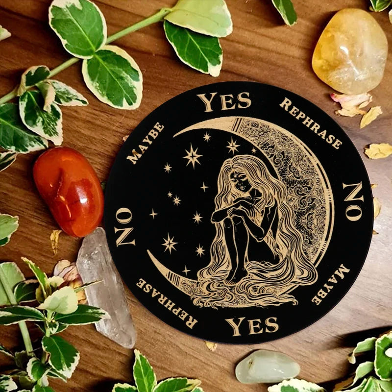 Wooden Pendulum Board for Divination