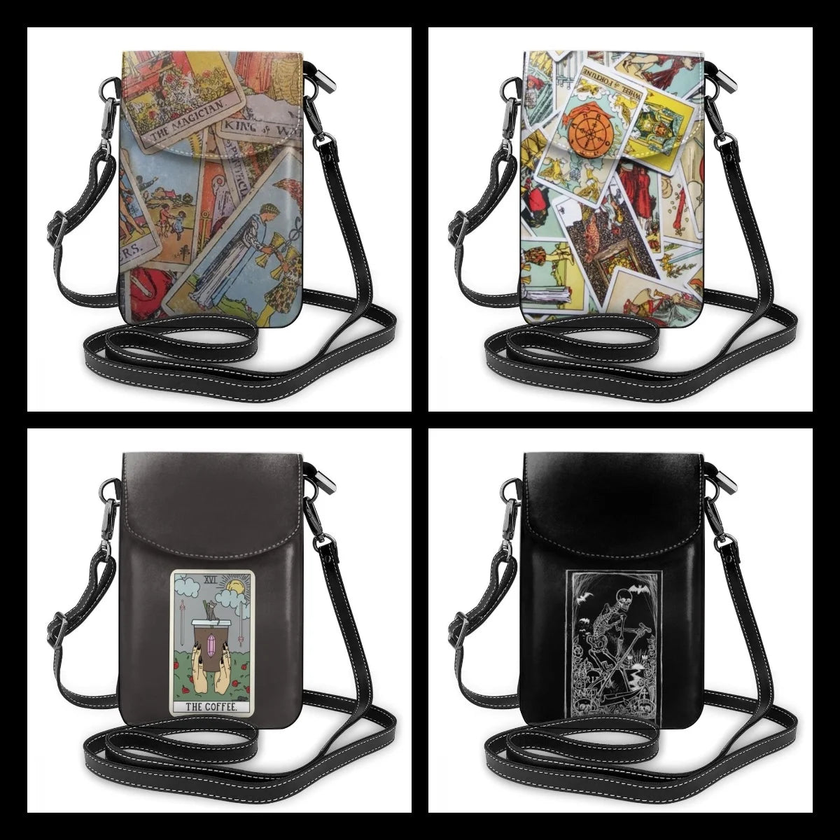 Tarot Shoulder Bag Tarot Leather Bag