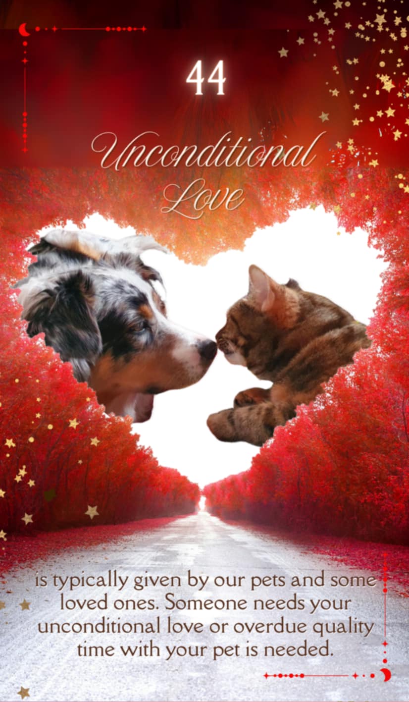 A Love Like No Other oracle cards - mystic academy